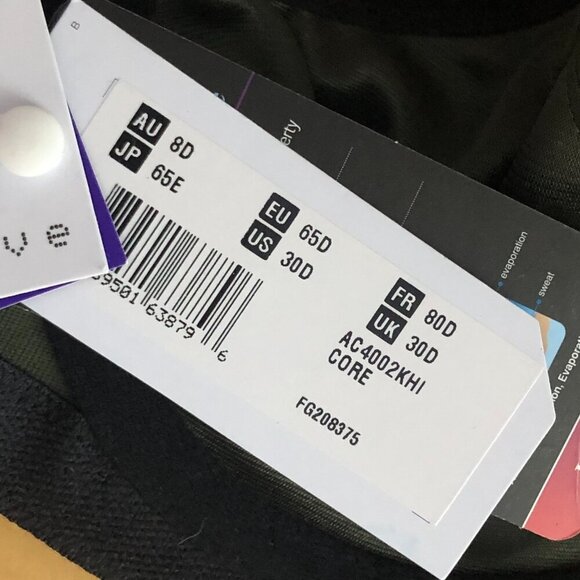 Freya Core Underwire Sports Bra US Size 30D - Maximum Support Cool Max NWTs - Picture 8 of 8